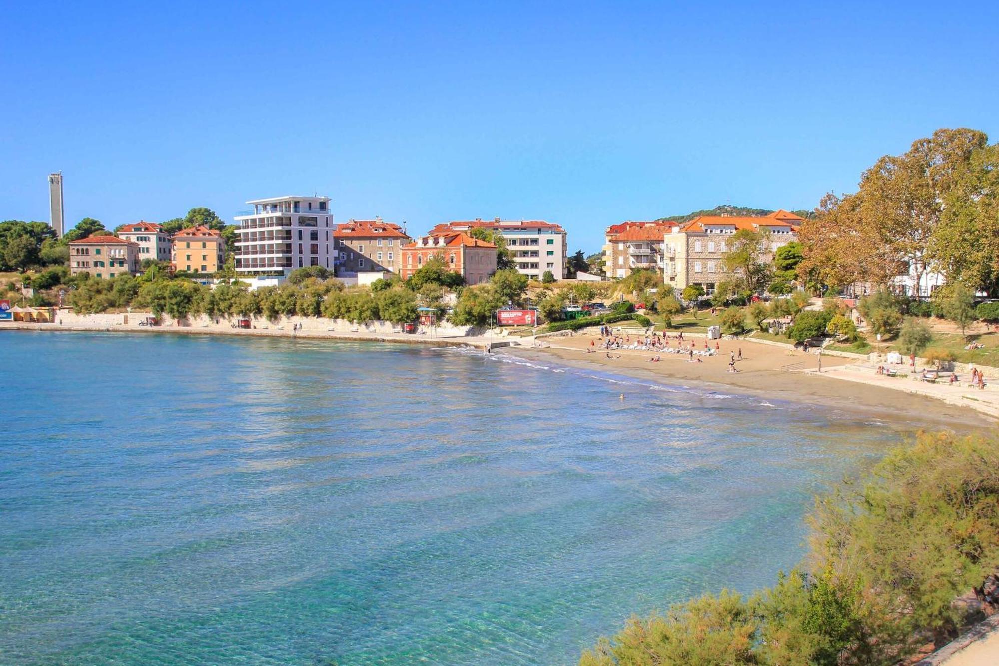 Top Location! Spacious Lux Apartment -5 Min From Beach & Centre Split Extérieur photo